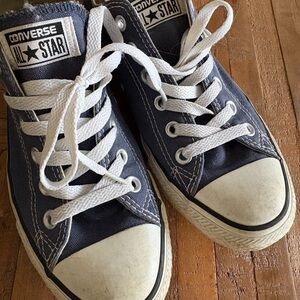 Converse Navy and White Athletic Sneakers